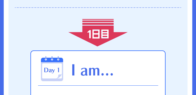 Day 1：I am...